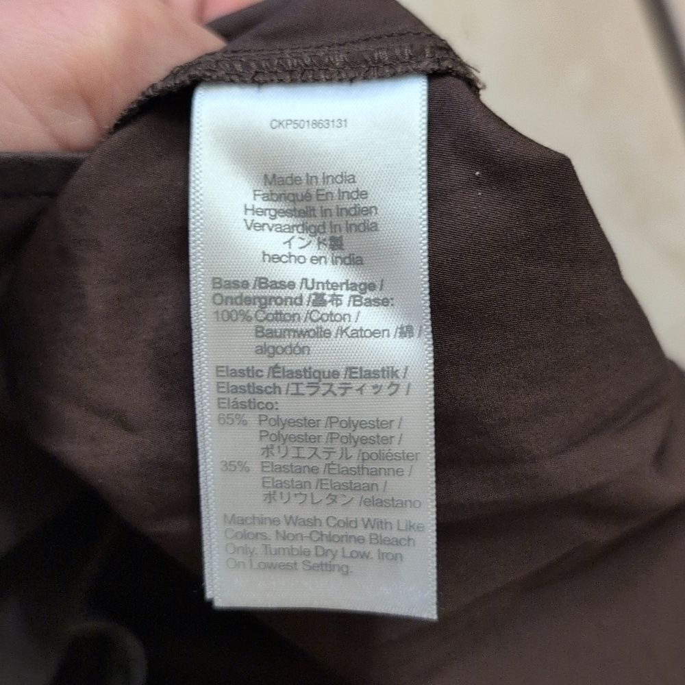 NWT Madewell The Melody Smocked Mini Dress Roasted Chicory Brown Size XL - Picture 6 of 13